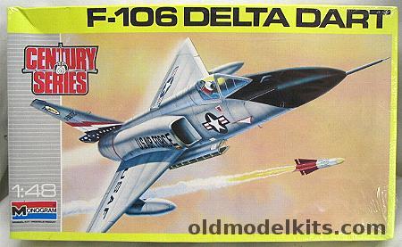 Monogram 1/48 F-106 Delta Dart Century Series, 5828 plastic model kit